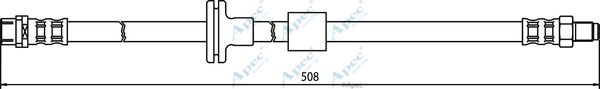 APEC BRAKING Тормозной шланг HOS3431